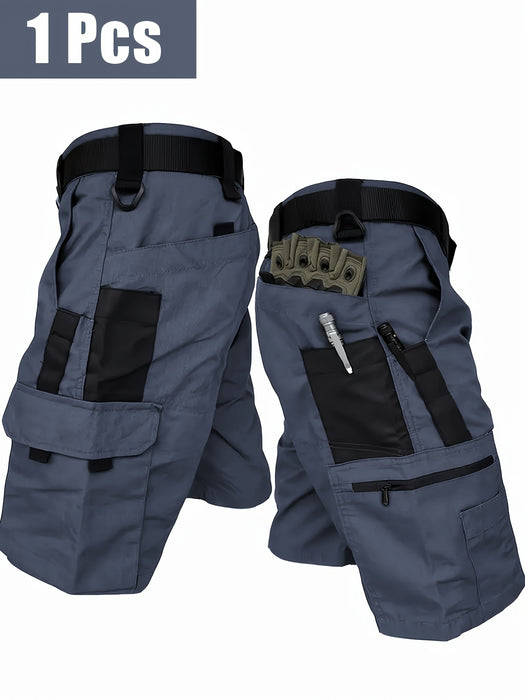 Pantaloncini Cargo Tattici Uomo - Tasche Multiple