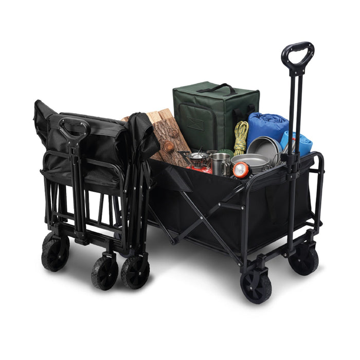 Carrello Pieghevole Esterno 90-120 Kg | Ruote Robuste