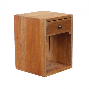 Mobiletto in legno di mogano 30x30x40 cm colore marrone