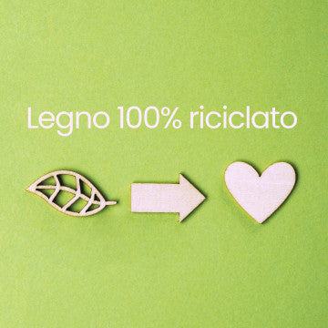 Mobiletto in legno riciclato 43x33x70 cm colore marrone