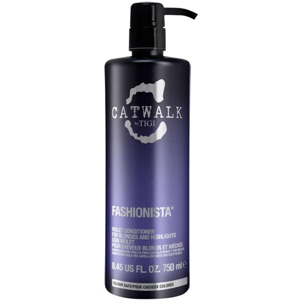 TIGI CATWALK FASHIONISTA CONDITIONER VIOLA CAPELLI BIONDI 750 ML