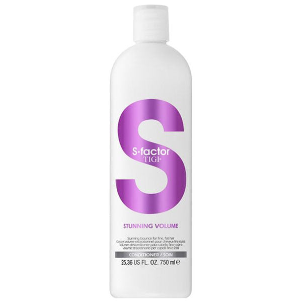 TIGI S-FACTOR STUNNING VOLUME CONDITIONER 750 ML