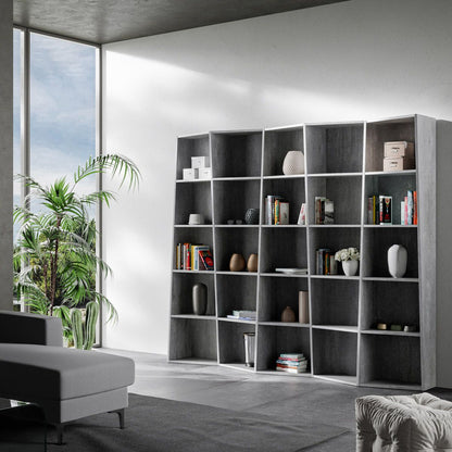 Librerie TREK Serie 3, 5, 7: Variazioni Dimensionali per Stile e Funzionalità Librerie made in italy Hobby Shop Solution Trek 5 Cemento 