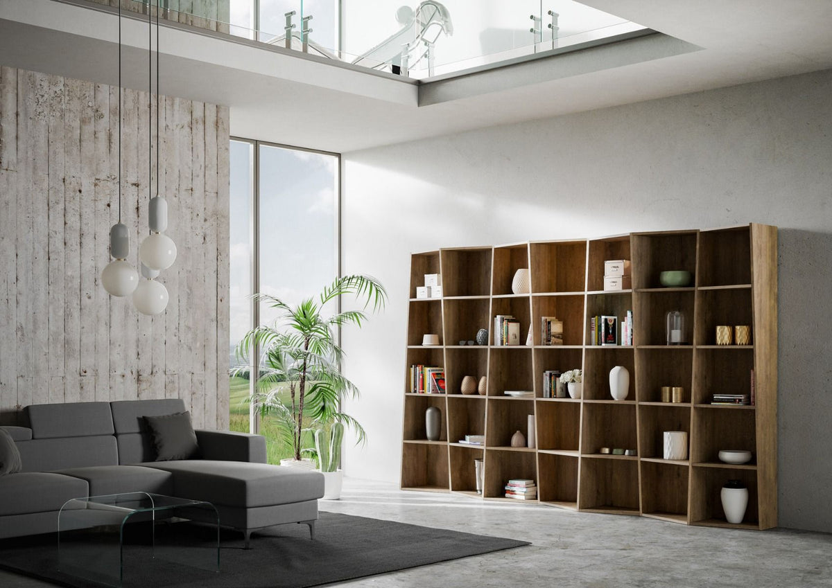Librerie TREK Serie 3, 5, 7: Variazioni Dimensionali per Stile e Funzionalità Librerie made in italy Hobby Shop Solution   