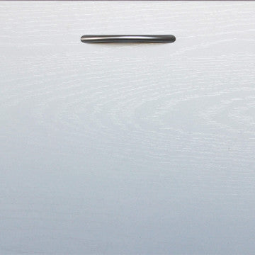 Scarpiera in legno 3 ante bianca 60x24x115 cm
