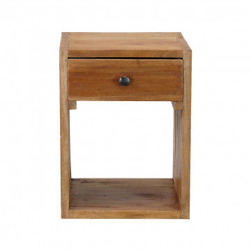 Mobiletto in legno di mogano 30x30x40 cm colore marrone