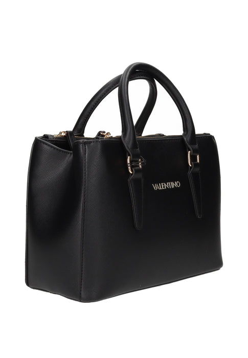 Borsa A Mano Zero In Ecopelle Valentino Bags Con Chiusura A Cerniera Centrale E Scomparti Interni 28x24x14 Cm