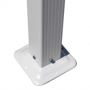 Gazebo 3x3 metri in alluminio con telo poliestere 180 gr