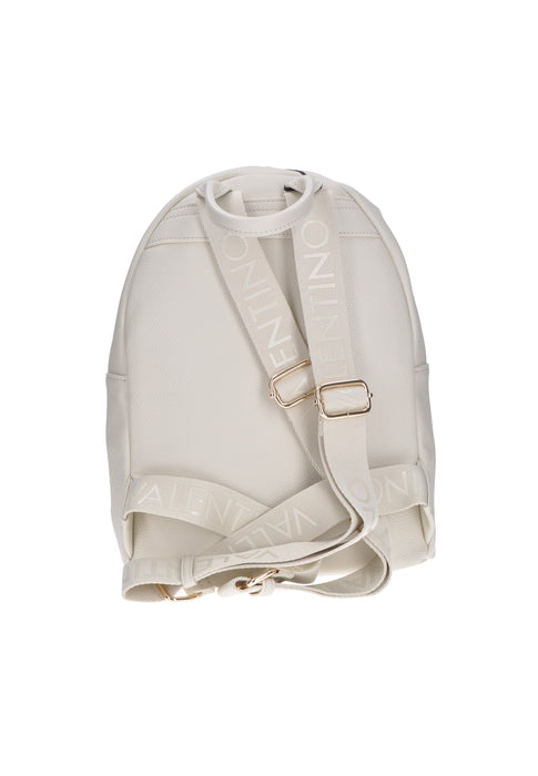 Zaino In Ecopelle Valentino Bags VBS8GL20 Con Chiusura A Cerniera Tasca Frontale Spallacci Regolabili 26x36x14 Cm