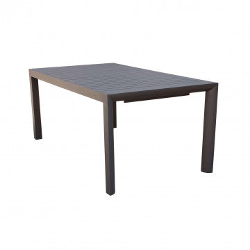 Tavolo alluminio estensibile 160/240 x 100 cm, altezza 74 cm