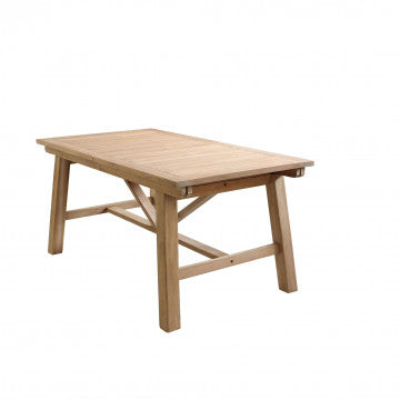 Tavolo allungabile in teak 220/300 x 100 cm, altezza 77 cm