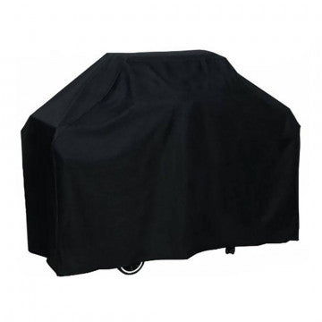 Telo di copertura per barbecue 3 fuochi in materiale resistente nero