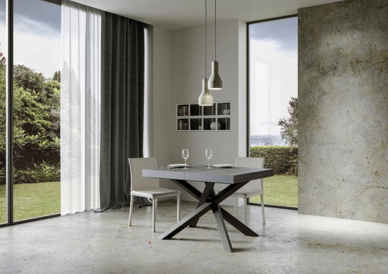 Itamoby Tavolo Estensibile Volantis Elite P.90 - Struttura Antracite