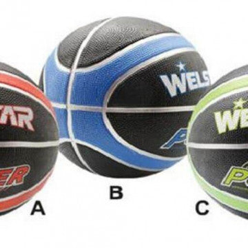 Pallone da basketball in gomma diametro 23 cm peso 22 kg