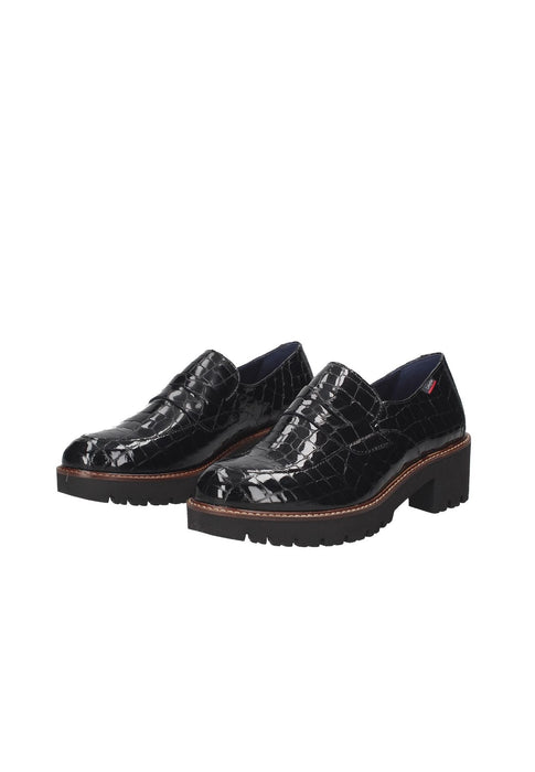 13454 Mocassino Arti Callaghan Con Mascherino Frontale In Pelle Naplak Suola In Gomma Altezza Tacco 5 Cm Plateau 2 Cm