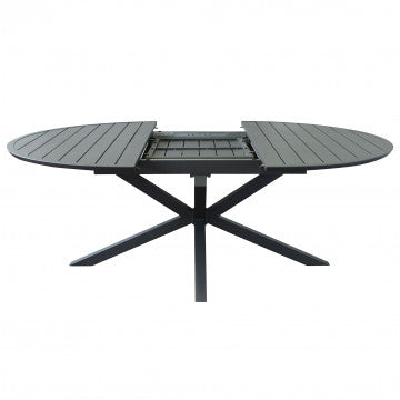 Tavolo rotondo allungabile diametro 150-204 cm, altezza 75 cm