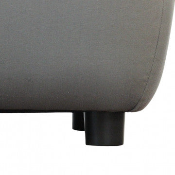 Divano letto in alluminio con cuscini, dimensioni 127x110x40 cm