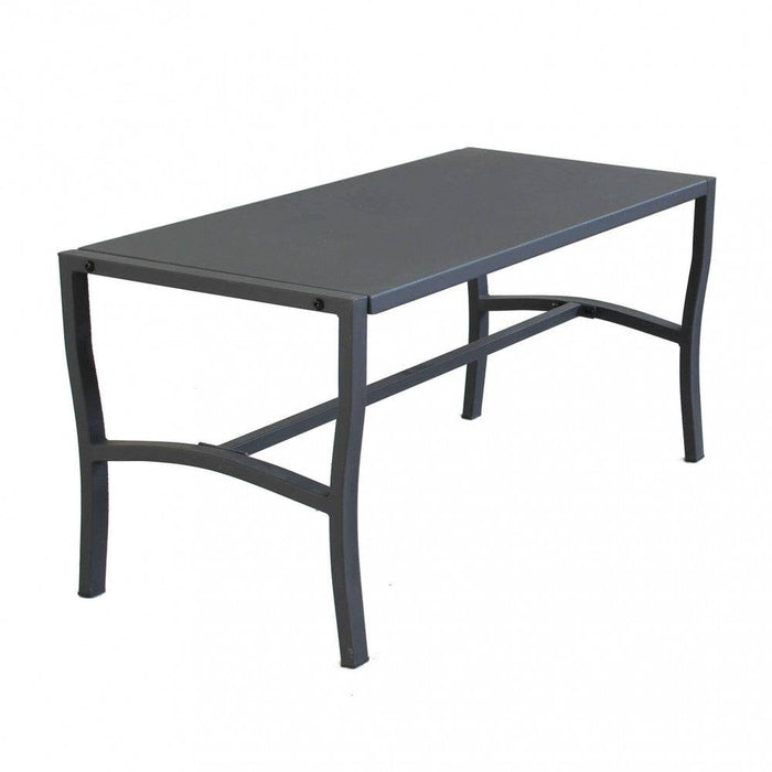 Tavolino Montreal Acciaio Antracite 92x45x45h cm