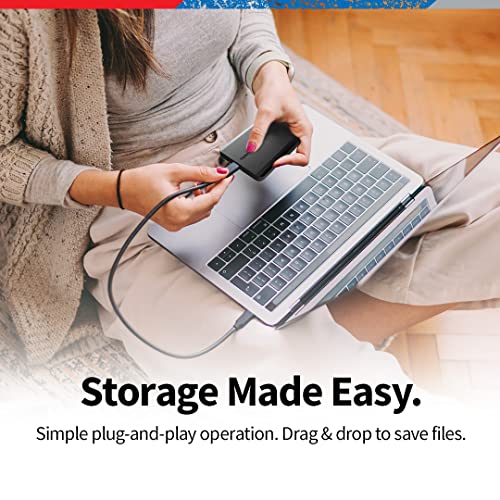 Disco Rigido Esterno Toshiba 2TB USB 3.2 Nero