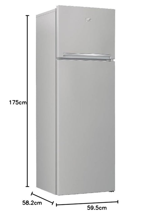Frigorifero Beko Doppia Porta 310 Litri Argento