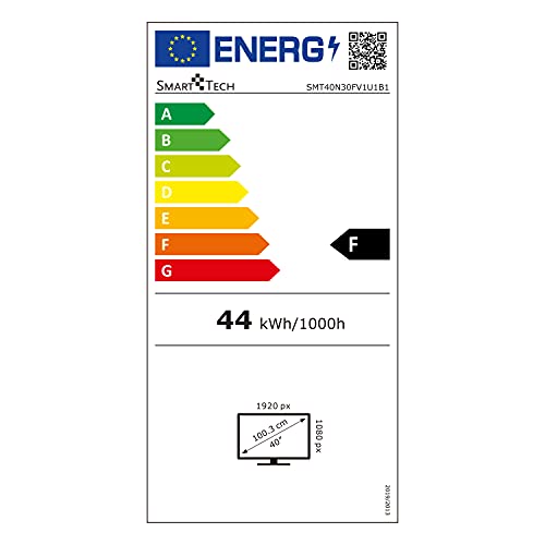 Smart Tech TV 40 Pollici LED Full HD Digitale