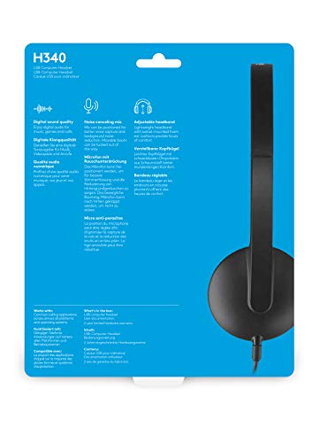 Cuffia Logitech H340 Microfono USB