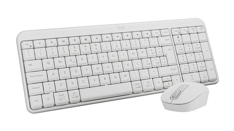 Kit Tastiera + Mouse Senza Filo Bianco MK250