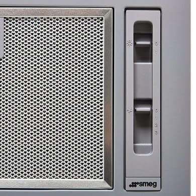 Cappa Aspirante Smeg da Incasso 73cm Argento Luce LED