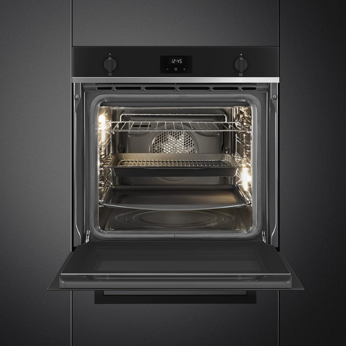 Forno Incasso Smeg Termoventilato 65 Lt 60 Cm Nero