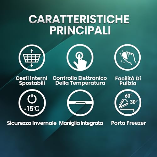 Congelatore Pozzetto Hisense 297L Bianco