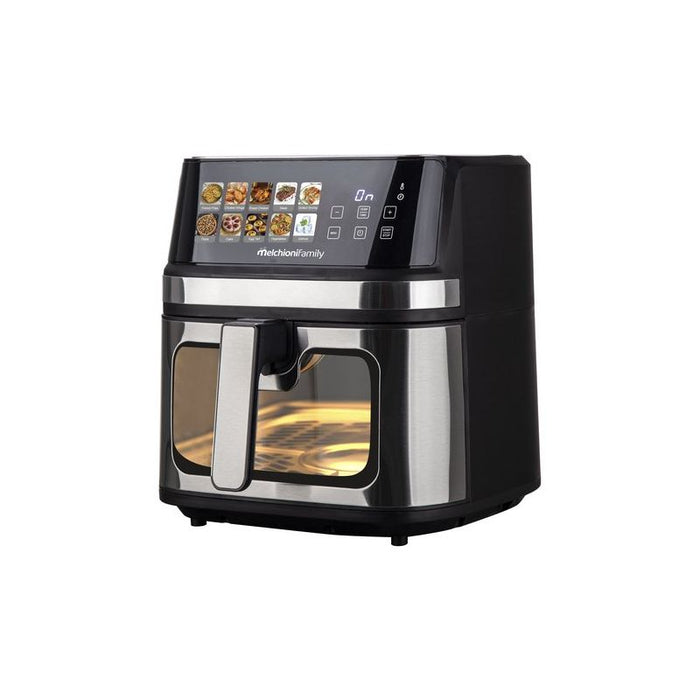 Friggitrice ad Aria Melchioni Gaia Plus 8L 2200W Nero