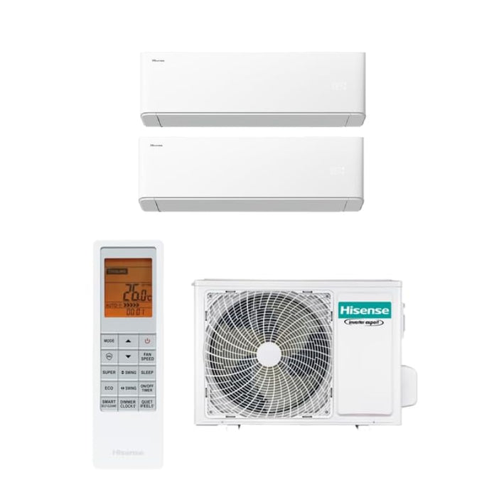 Climatizzatore Dual Split 12000+9000 BTU WiFi A++