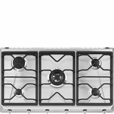Piano Cottura Incasso Gas 5 Zone 90cm Inox