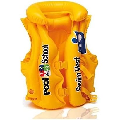 Giubbino Gonfiabile Intex Pool School 3-6 Anni 50x47 cm