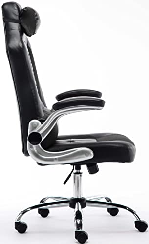 Poltrona Ufficio Comfort Nero/Argento MD-GC003OFF-K