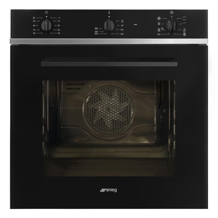Forno Smeg Incasso Termoventilato 60cm Nero con Vapore