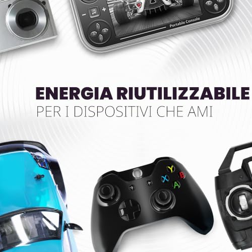 Energizer Pile Stilo Aa Ricaricabili Power Plus 2000mah 4pz