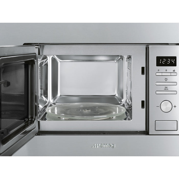 Forno Microonde Incasso 19Lt 1000W Inox Satinato 60cm