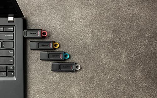 Pendrive Kingston 128GB USB 3.2 Nero Giallo