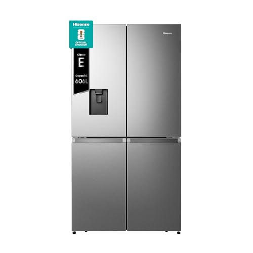 Frigorifero Hisense 4 Porte Total NoFrost 606L Inox 91cm