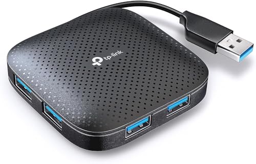 Hub USB 3.0 4 Porte Compatto Nero