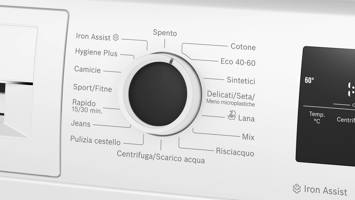 Lavatrice Bosch 9kg Vapore 1400 Giri EcoSilence