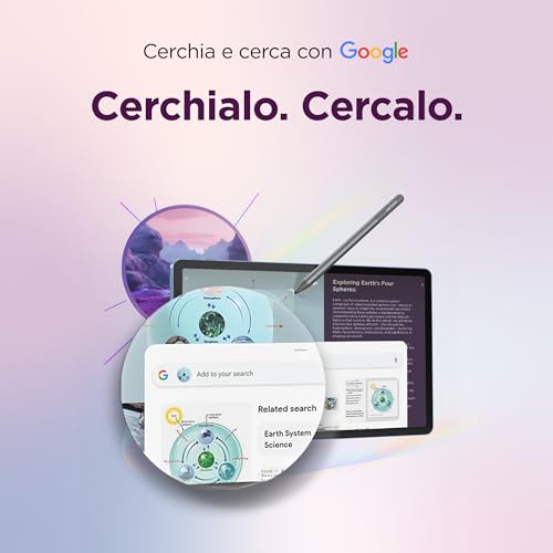 Tablet Lenovo 10.1 Pollici 128GB Grigio Luna