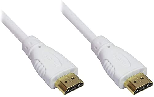 Cavo HDMI 0,5 m Terminali Oro 4K Bianco