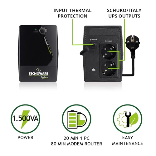 UPS Tecnoware Era Plus 2100VA 1470W 4 Uscite