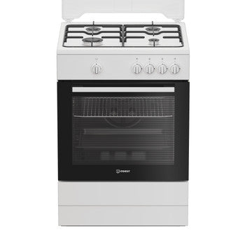 Cucina a Gas 4 Fuochi Forno 64 Lt 60x60 cm Bianca