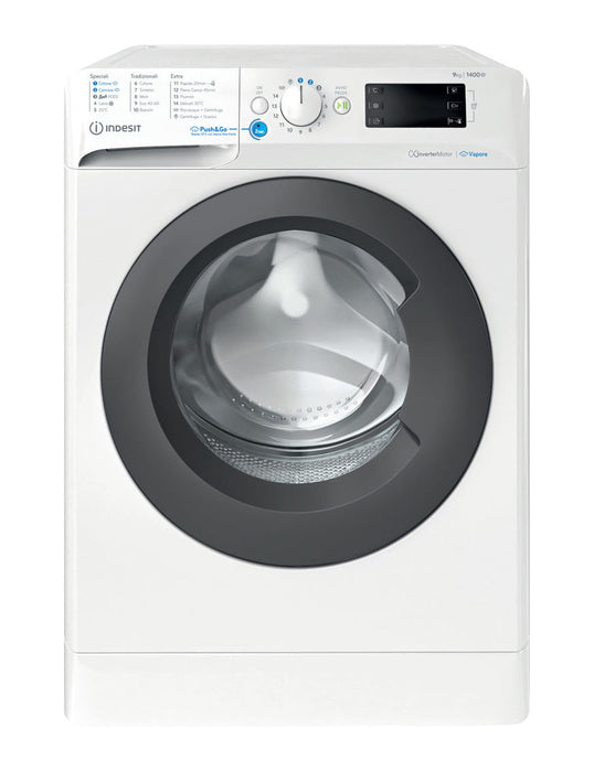 Lavatrice Indesit 9kg Inverter Vapore 1400 Giri