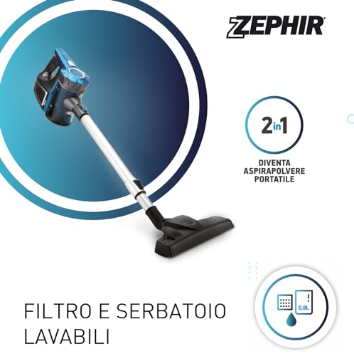 Scopa Elettrica Verticale 2 in 1 600W Zephir