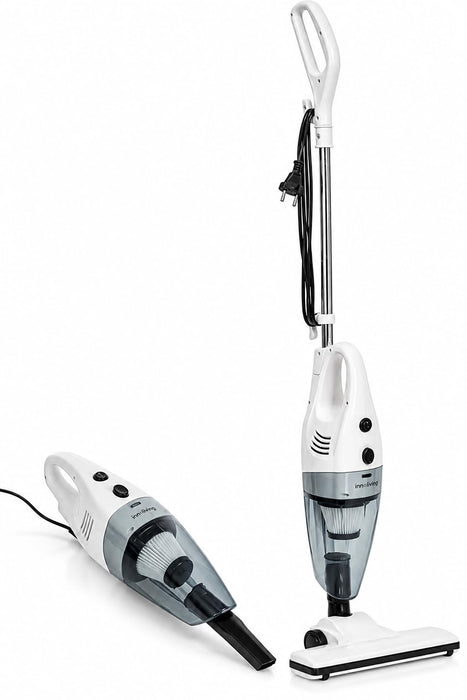 Scopa Elettrica 2in1 600W Cavo 4mt Bianca