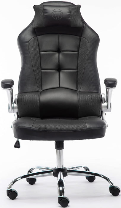 Poltrona Ufficio Comfort Nero/Argento MD-GC003OFF-K